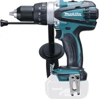 Makita DHP458Z - Hammerbor/driver - trådløs - 2 hastigheter - nøkkelfri borhylse - 91 N·m - uten batteri - 18 V