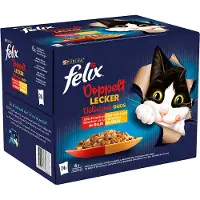 Felix Latz ''Double delicious'' 24 x 85 g - 24 x 85 g Kjøtt