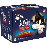 Felix Latz "As good as it looks" i gelé 24 x 85 g - 24 x 85 g Kjøtt