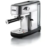 Ariete 1380 - Kaffemaskin med melkeskummer - 15 bar - sølv