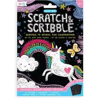 Ooly Skrap And Scribble Mini Sett - Morsomt Friends - - OneSize - Malebok