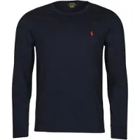 Ralph Lauren for man. 710671468024 Navy Custom Slim Fit jersey knit T-shirt (XS), Casual, Cotton, Long sleeve