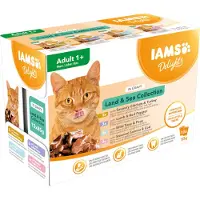 IAMS Cat Adult Land collection in Gravy 12x85g