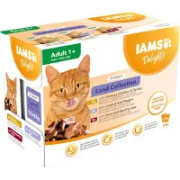 IAMS Advanced Nutrition Adult i saus 12/24 x 85 g - 24 x 85 g Land Collection