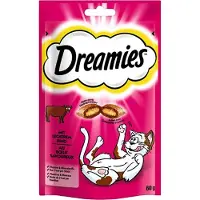 Dreamies kattesnacks - Økonomipakke: Biff (6 x 60 g)