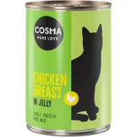 Cosma Økonomipakke Original i Gelé 12 x 400 g - Stillehavstunfisk