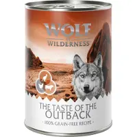 Wolf of Wilderness "Triple Taste" 6 x 400 g - Triple Taste The Savanna