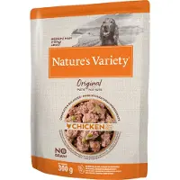 Nature’s Variety Nature's Variety Original Paté No Grain Medium/Maxi Adult 8 x 300 g - Kylling