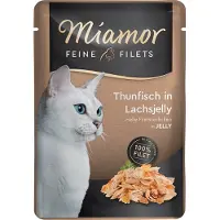 Miamor Økonomipakke Fine Filéter i gelè 24 x 100 g - Blandingspakke (4 varianter)
