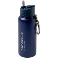 LifeStraw Rustfritt Stål Vannfilterflaske 750ml