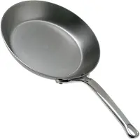 De Buyer 5680.24, Rund, All-bruk panne, Rustfritt stål, Rustfritt stål, Stål, Keramisk, Gass, Halogen, Induksjon