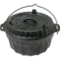Petromax Ring Cake Pan GF1, kakeform, svart