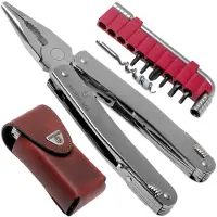Victorinox Swiss Tool Spirit X Plus multiverktøy, rustfritt stål og skinn