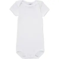 Petit Bateau Body k/e - 2-pack - Hvit - - 6 md - Kortermet body