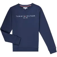 Tommy Hilfiger Collegegenser - Essential - Organic - Twilight Na - - 14 år (164) - Collegegenser