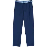 Ralph Lauren for boy. 323855394001 Slim Fit navy stretch twill trousers (13años= 163/168cm), Casual, Cotton, Classic, children's fashio