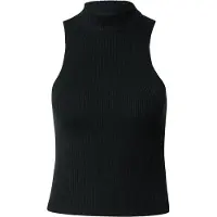 Urban Classics Short Rib Knit Turtleneck Ermeløs T-skjorte