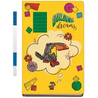 LEGO STATIONERY notebook BUILDING DREAMS w/gel pen