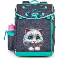 Jeva Skolesekk - Middels - Furry Friend - - OneSize - Skolesekk
