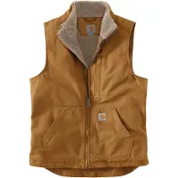 Carhartt Mock Neck Vest Men Black XL