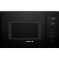Bosch Serie | 6 BEL554MB0 - Mikrobølgeovn med grill - innebygd - 25 liter - 900 W - svart