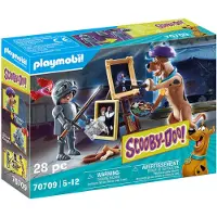 Playmobil Scooby-Doo - Eventyr med Black kn... - 70709 - 28 Dele - - OneSize - Leketøy