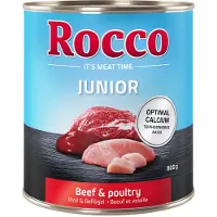 Rocco Junior 6 x 800 g - Okse med kalsium