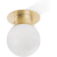 DECOR WALTHER Globe 20 taklampe, gull/matt