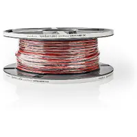 Nedis Høyttalerkabel Cabr0750bk1000 2x 0.75 Mm 100 M