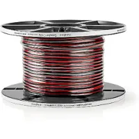 Nedis Høyttalerkabel Cabr1500bk1000 2x 1.5 Mm 100 M