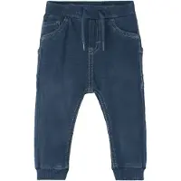 Name it Joggebukser - Noos - NbmBundo - Dark Blue Denim - - 62 - Joggebukse