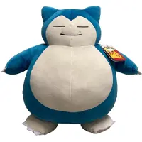 Jazwares Pokémon Plysjfigur Av Snorlax Som Sover 45 Cm