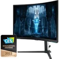Samsung Odyssey Neo G8 S32BG850NP - G85NB Series - QLED-monitor - gaming - kurvet - 32" - 3840 x 2160 4K @ 240 Hz - VA - 350 cd/m² - 1000000:1 - 1 ...