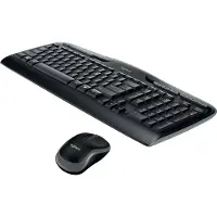 Logitech Wireless Combo MK330 - Tastatur & Mussett - Svart