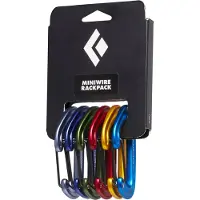 Black Diamond Mini Wire Karabinkrok 6 Enheter