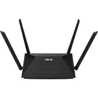 Asus RT-AX1800U - Trådløs ruter 3-portssvitsj - 1GbE - Wi-Fi 6 - Dobbeltbånd