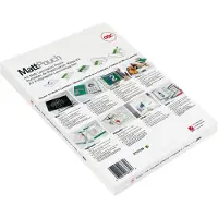 GBC Matt Pouch - 75 mikroner - 50-pack - glanset, matt - 216 x 303 mm lamineringspunger - for Fusion 1000L A3, 1000L A4, 1100L A3, 1100L A4, 3000L A3, 3000L A4, 3100L A3, 5100L A3