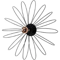 Opviq Vegglampe Hemdem 707-A, stråleformet design, svart