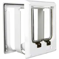 Trixie 3869, Hvit, Klaff, Plast, Katt, Batteri, 1 cm