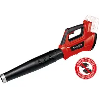 Einhell GE-LB 36/210 Li E-Solo, Håndholdt løvblåser, 210 km/t, Svart, Rød, Elektrisk, Batteri - SOLO