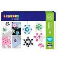 Playbox Perlesett - 4000 stk. - Snøfnugg - - OneSize - Perler