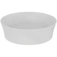 Ideal standard IPALYSS - Håndvask-Bowle 400x400x120 mm i hvid, Uden hanehul, Uden overløb - Diamatec