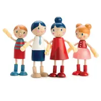Tender Leaf Toys Treleker - Dukkehusfigurer - Familie - - OneSize - Lekefigur