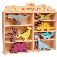 Tender Leaf Toys Treleker - 8 dinosaurer - - OneSize - Leketøy