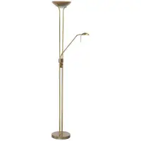 Highlight Lunaria variabel LED-uplight med leselampe i taket