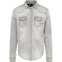 Brandit Riley Denim Skjorte Med Lange Ermer