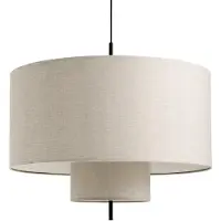 New Works Margin hengelampe i tekstil, Ø 88 cm