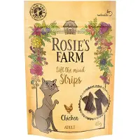Rosie's Farm Snack "Strips" Kylling - 5 x 45 g