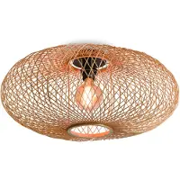 Good&Mojo Cango taklampe, ellips, natur