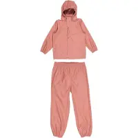 En fant Regntøy m. Seler - PU - Gammel Rose - - 4 år (104) - Regntøy